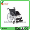 Aluminum patient wheelchair